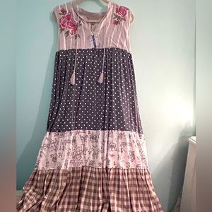 Beautiful April Cornell maxi dress